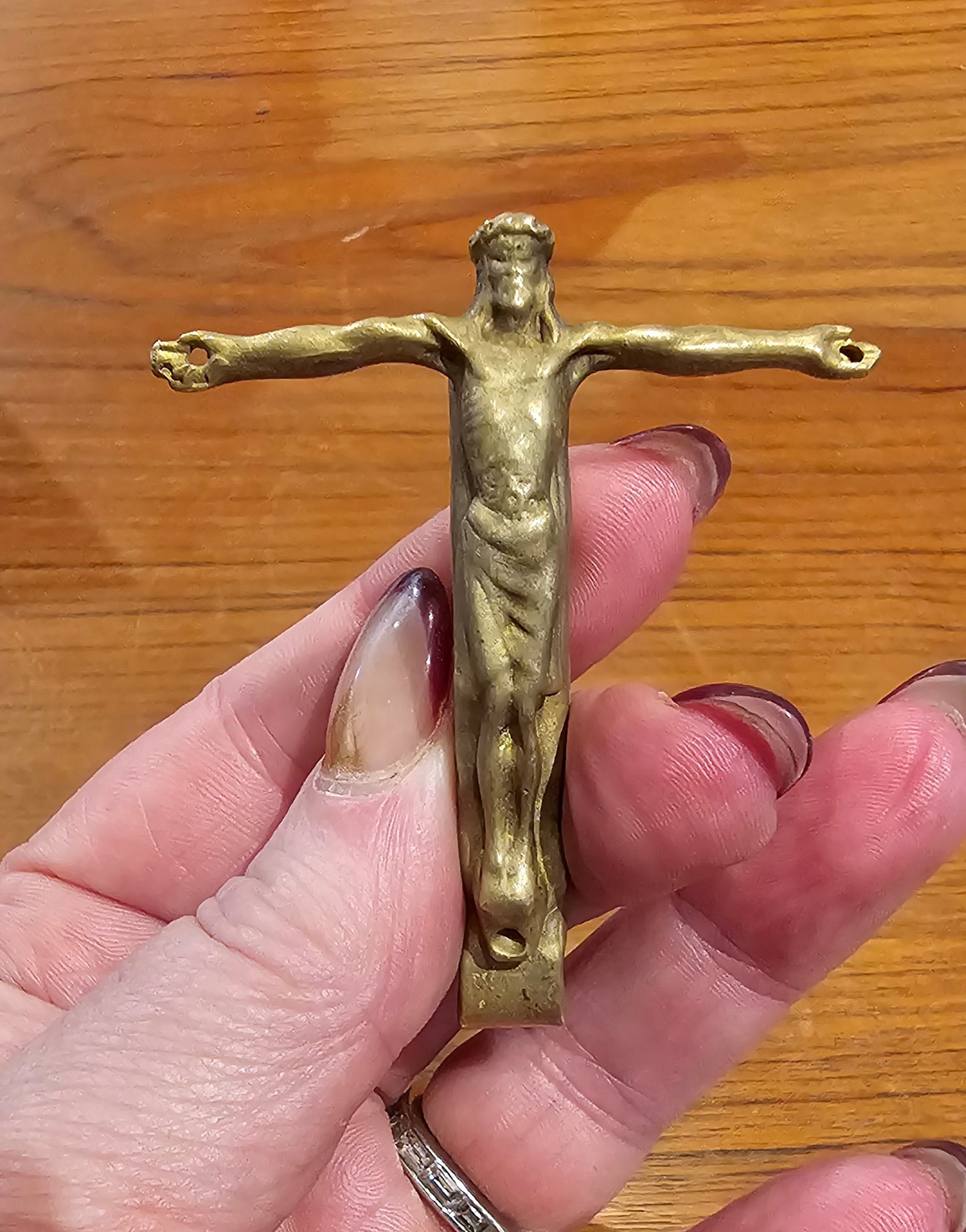 Jesus Bottle Opener Pendant in Bronze