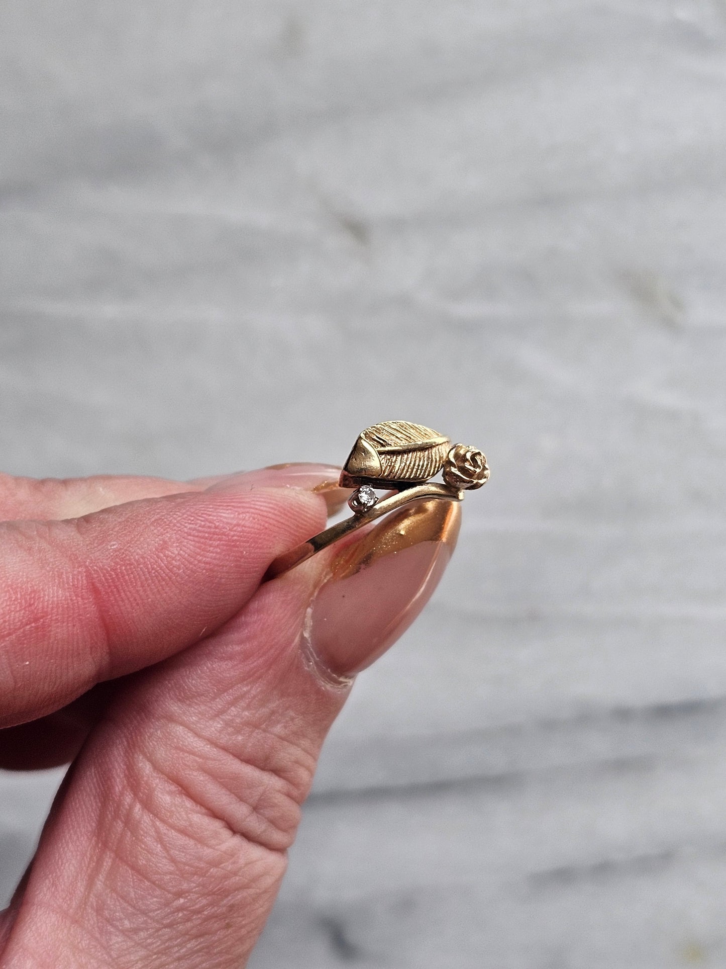 Goldfield NV Vintage Flower Ring - 10k Gold