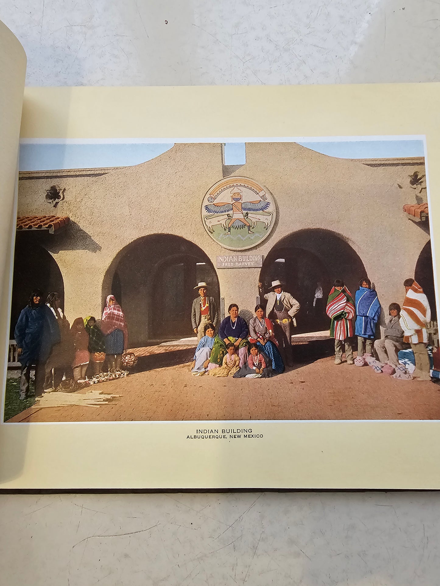 Antique Book of - The Great Southwest-Along The Santa Fe.